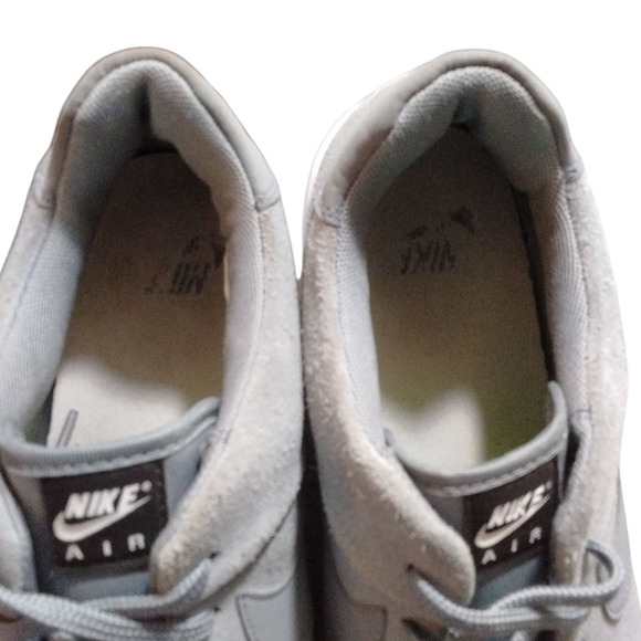 Nike Air Force 1 Sage Low Top Cool Grey Suede Sneakers Men's Size 9.5 - Picture 4 of 12
